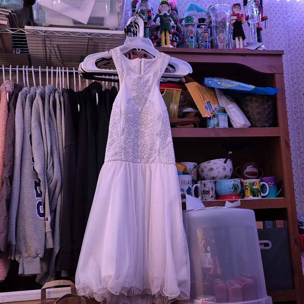 White Sparkley Dress